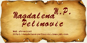 Magdalena Pelinović vizit kartica